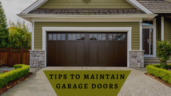 Tips to Maintain Garage Doors