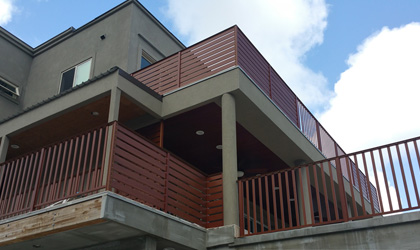 Aluminium Balustrades/Railings